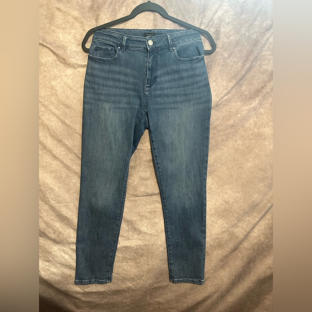 Ann Taylor Dark Blue Skinny Jeans